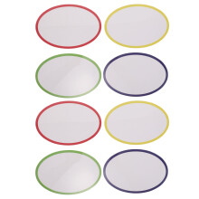 8St School Magnetische Whiteboard Labels Met Krasvrije Schrijflaag