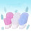 Compacte Silicone Bottles Voor Shampoo Douche Gel 4