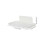 4St Foldable Wandrek Voor Badkamer, Keuken, Wit, 2