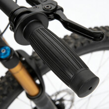1Paar Zwarte Motorfiets Gashendel Rubber Antislip Retro