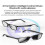 W100 Smart Glasses with AI Conversation, Intelligent Translation, Bluetooth Calling, Lightweight Frame 4