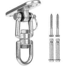 Heavy Duty Stainless Steel Swing Hangers, 450kg Load Capacity Swing Hooks for Indoor and Outdoor Use
