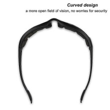 Military Style Polarized Motorcycle Sunglasses for Hunting Shooting Airsoft, Windproof Eye Protection Eyewear for Men
