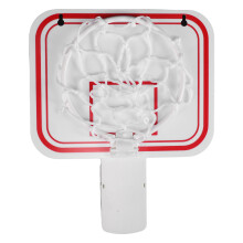 1Kleine Clip-on Basketbalring Wit Voor Prullenbak