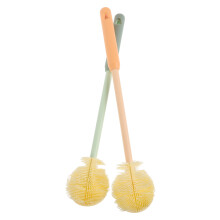 2St Zachte Siliconen Flessenborstel Sport, Baby En Vaas Schoon