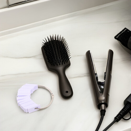 1Set Professionele Haarkleur Ringhouder Met Snelsluiting Voor Samples 2