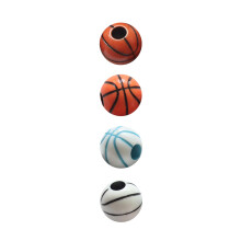 60St Kleurrijke Basketball Sieraden Kralen Met Gat