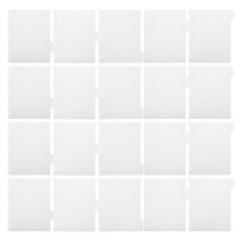 4Sets Witte white Scheidingsvellen Met Tabbladen Voor Notebooks