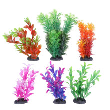 6St Visbak Ornamenten, Kunstgras En Plastic Aquaria
