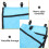 Multifunctionele Camping Hangmat Organizer Zak in 4