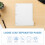 4Sets Witte white Scheidingsvellen Met Tabbladen Voor Notebooks 3