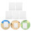 4Sets Witte white Scheidingsvellen Met Tabbladen Voor Notebooks 5