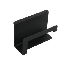 1Bathroom Accessories Zwart Aluminium Tissue En Mobiel Opslagrek