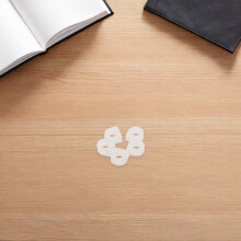 150St Herbruikbare Plastic Rietje Clip Voor DIY Decoraties