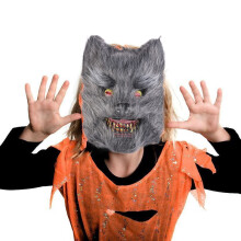 1Mask Prop Wolf Hoofd Voor Halloween En Verkleedpartij