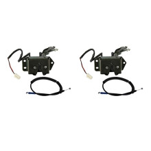 2 Pcs Car Tailgate Lock Back Door for Hiace Commuter 2005-2018 69350-26120