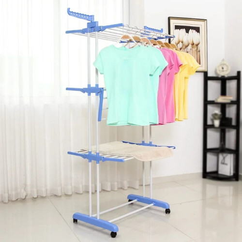 4Tier Foldable Laundry Dryer Rack Heavy Duty Airer