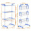 4Tier Foldable Laundry Dryer Rack Heavy Duty Airer 2