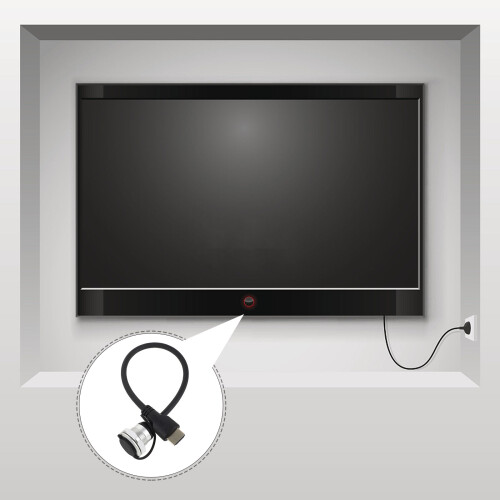 1Display Video Extension Cable Met Stevige Montage En Afscherming 2