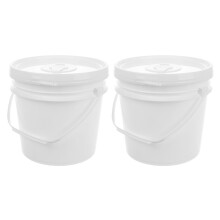 2St Multifunctionele Babydoekjes Wit Plastic Met Verse Sluiting