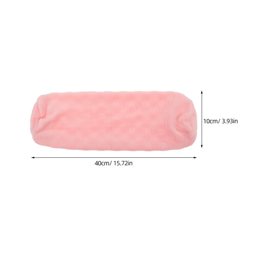 1Round Neck Pillowcase Roze Voor Nek En 1