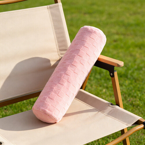 1Round Neck Pillowcase Roze Voor Nek En 2