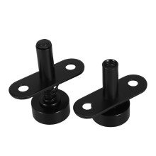 1Set Draaibare Pivot Scharnier Voor Roomdividers En Sierwanden Metaal