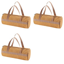 3X Sac de Rangement pour Outils de Camping, Sac Cylindrique pour Piquets de Tente, Sac de Support pour Piquets de Tente, Sac pour Camping en Plein Air