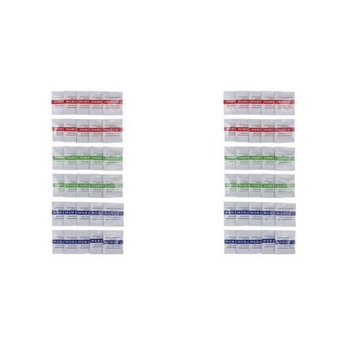 60Pcs PH Powder Solution Buffer Calibration Sachet PH4.00/ PH6.86/PH9.18 PH Calibration Solution Packets