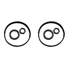 2X Car Oil Collector Seal Ring Set 1103J7 for Engine TU1JP TU3JP TU3A TU5JP4 ET3J4 EC5