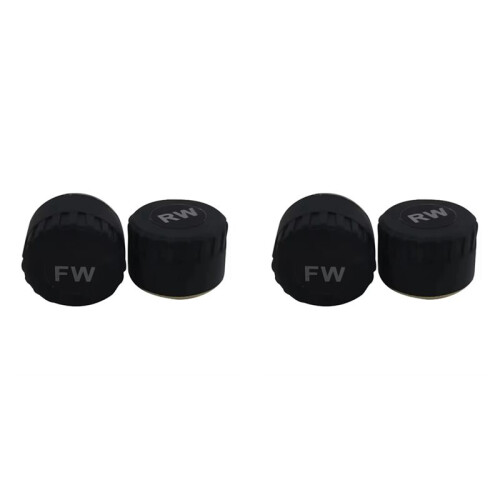 4X Bil TPMS Däcktrycksövervakningssystem  5.0 Mobil Display Motorcykel Bildäcktryckssensor