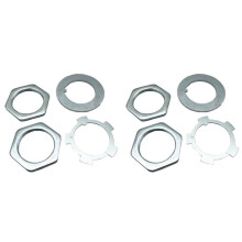 2X 43521-60011 Car Axle Front Hub Lock Spindle Nut Kit for  Land  4Runner Pickup