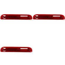 3X Third Brake Lamp High Mounted Brake Light Warning Light 1340670080 for DUCATO RELAY BOXER Red
