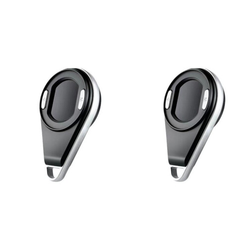 2pcs Digital Magnifying Glass 60/80/100X Rechargeable Pocket Microscope Convenient Compact Handheld Magnifier LED Light