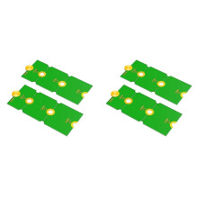 4PCS M.2 NGFF NVME SSD Extension Bracket Transfer 2230 2242 2260 2280 Length Extend Adapter Bracket Length Adjustable