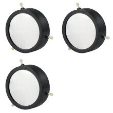 3X Filtro Solare da 60 mm A 90 mm Pellicola Non Barda Pellicola Planetaria Lente A Membrana Solare Macchia Solare Copriobiettivo per Telescopio