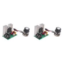 2X AC 220V SCR 8000W Electronic Voltage Regulator Motor Speed Controller Dimming Speed Temperature Control