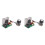 2X AC 220V SCR 8000W Electronic Voltage Regulator Motor Speed Controller Dimming Speed Temperature Control 1