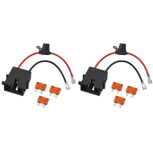 2X Replacement Wire Harness Connector for 12 Volt Power Wheels Price Battery with 12 AWG Wire 3 Replaceable Fuses