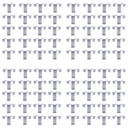 80PCS Photovoltaic Panel Drainage Buckle Surface Plate Solar Panel Water Drain Clip for Solar Panel Draining 35mm