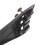 2 Set 3/4 and 4/4 Universal Cello Tailpiece with Tail Rope 2-Piece Aluminum Alloy Pull Plate Adjustable 4