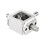 4X 90Degree Bevel 1:1 Forward Double Output Shaft 1 Module 20 Teeth Bevel Gear Aluminum Frame Simple DIY Module 6