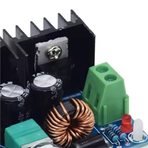 2X XL4016E1 - Step-Down Power Module,High-Power Adjustable Voltage  Voltage Regulator Board 8A 2