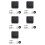5X pour  3D Printer DIY  Model Clock MH011 Kit de Composants pour Impression 3D DIY  Gift 1
