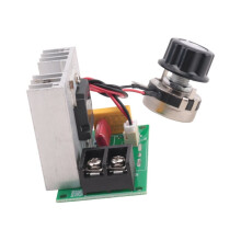 2X AC 220V SCR 8000W Electronic Voltage Regulator Motor Speed Controller Dimming Speed Temperature Control