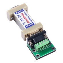 2X RS232 Till RS485-Omvandlare RS232 Till RS485 Seriell Omvandlare Adapter Kommunikationsomvandlare