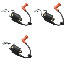 3X 6H3-85570 Ignition Coil Assy for 2T 50-70HP Parsun T60 Hidea Seapro HDX Boat Engine 6H3-85570-10