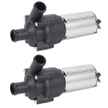 2X Auxiliary Water Pump,Additional Electric Water Pump 0392020026 Engine Cooling for