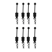 8Pcs Rubber Car Body Clip Retainer Shell Fixed Buckle Lock for 1/10 ARRMA Senton Granite Typhon Slash UDR,4