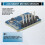 3X LD2410C 24G  Human Presence Sensor FMCW  Millimeter Wave Motion Detection Module DC5V 6
